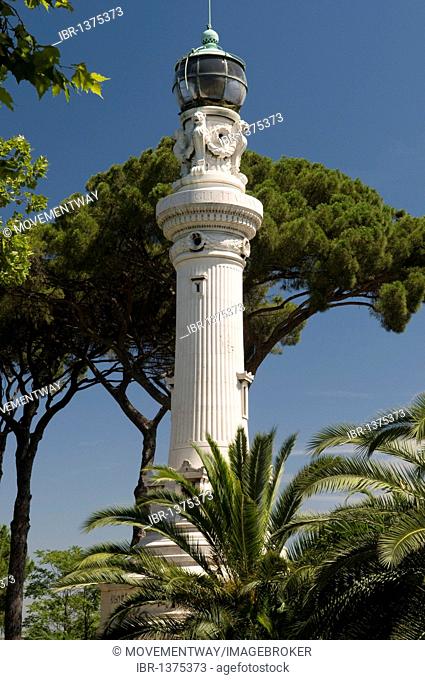 Lighthouse at Monte Gianicolo, Rome, Italy, Europe