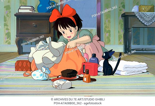 Majo no takkyûbin  Kiki's Delivery Service  Year: 1989 Japan Director: Hayao Miyazaki Animation. It is forbidden to reproduce the photograph out of context of...