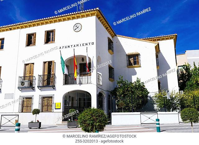 Town Hall of Fuente Vaqueros, Granada, Andalucia, Spain, Europe