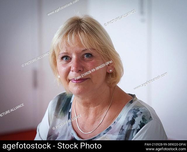 20 September 2021, Brandenburg, Potsdam: Ulrike Liedtke, president of the state parliament, recorded during an interview with dpa
