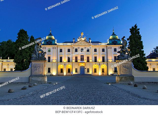 Bialystok - the largest city in northeastern Poland and the capital of the Podlaskie Voivodeship. Branicki Palace, also known as the Polish Versailles