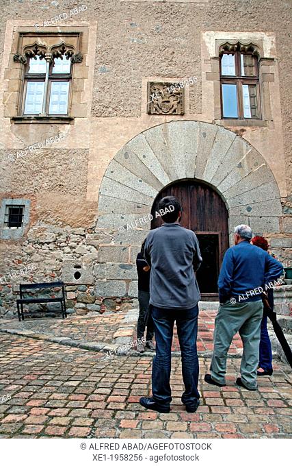 cultural visit, Vilassar Castle, Vilassar de Dalt, Catalonia, Spain