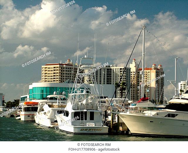 Sarasota, FL, Florida, Sarasota Bay, marina
