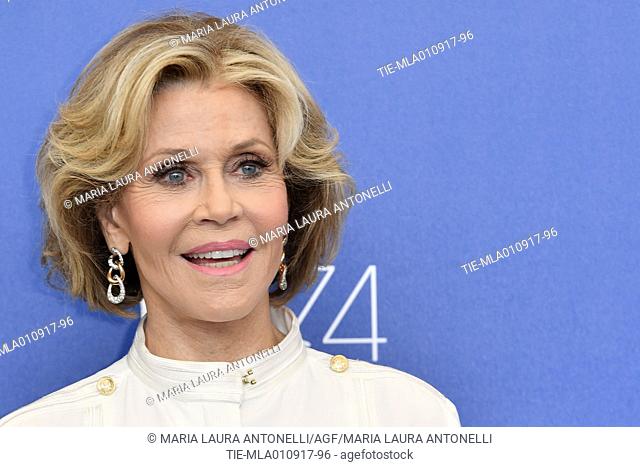 Jane Fonda during the photocall of the film Our Souls at Night. 74th Venice Film Festival. Venice. Italy 01/09/2017