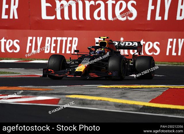 July 30th, 2021, Hungaroring, Budapest, Formula 1 Grand Prix Grand Prix of Hungary 2021, in the picture Sergio Perez (MEX # 11), Red Bull Racing Honda