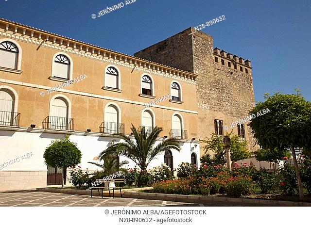 Castle and palace of the Counts of Cabra, Cabra, Cordoba province, Andalusia, Spain