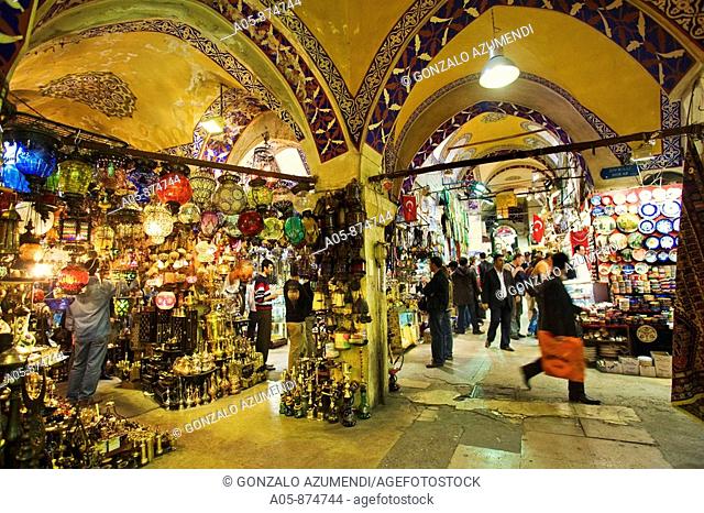 Grand Bazaar (Kapalicarsi), Istanbul, Turkey
