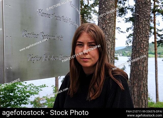 FILED - 16 June 2021, Norway, Oslo: Astrid Willa Eide Hoem, leader of the youth organisation of the Labour Party (AUF), who managed to hide from Norwegian...