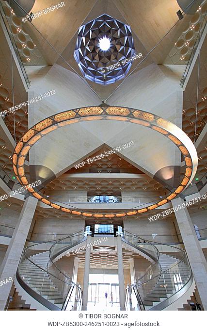 Qatar, Doha, Museum of Islamic Art, interior