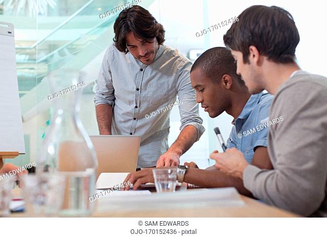 Business people meeting in conference room