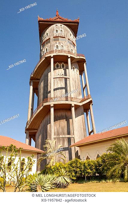 Nan Myint Tower, National Kandawgyi Gardens, Pyin Oo Lwin, (Pyin U Lwin and Maymyo), near Mandalay, Myanmar, (Burma)