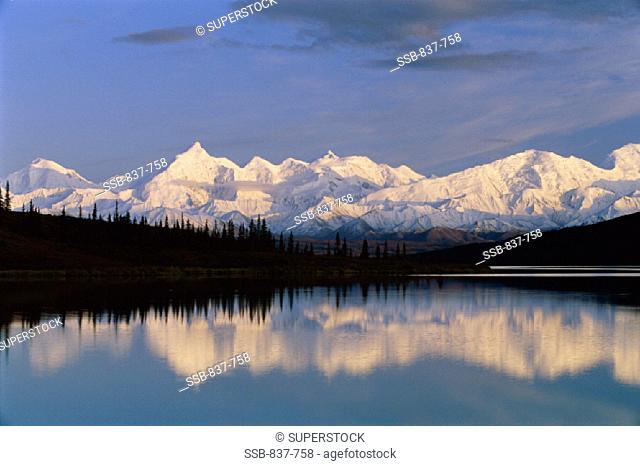 Wonder Lake Denali National Park Alaska USA