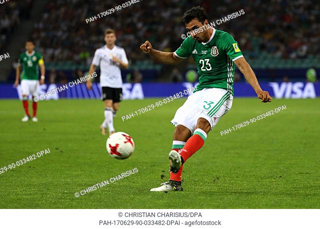 FuÃŸball: Confederations Cup, Deutschland - Mexiko, Finalrunde, Halbfinale am 29.06.2017 im Fisht Stadium in Sotschi, Russland