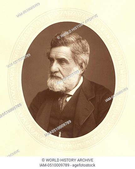 Hormuzd Rassam (1826-1910) c1880, Assyrian Assyrian archaeologist and British diplomat. He worked with Layard at Nimrud and Kuyunjik 1852-1854 and discovered...