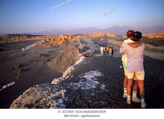 CHL, Chile, Atacama Desert: sand dunes, Valle de la Luna