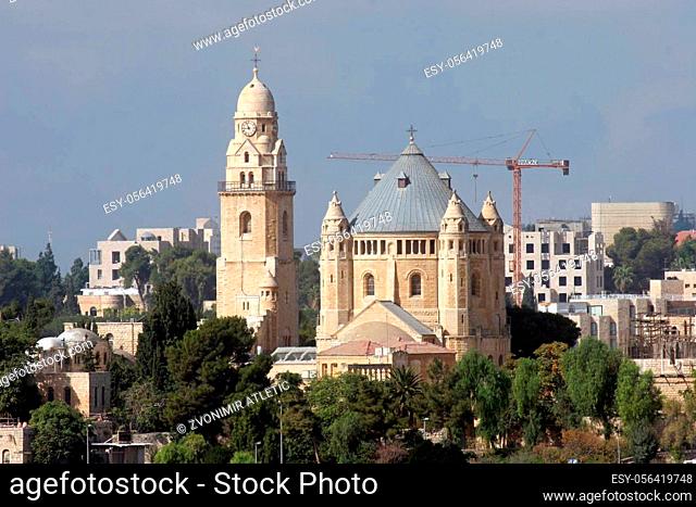 Church Of Dormition on Mount Zion, Jerusalem