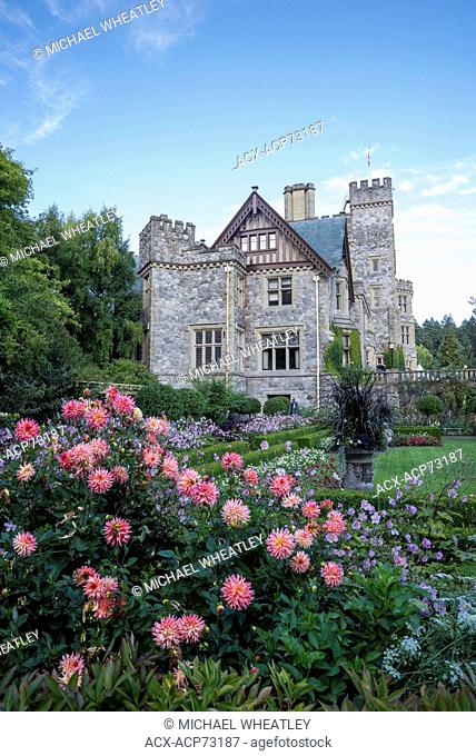 Hatley Castle, at Royal Roads University grounds, Colwood, British Columbia, Canada