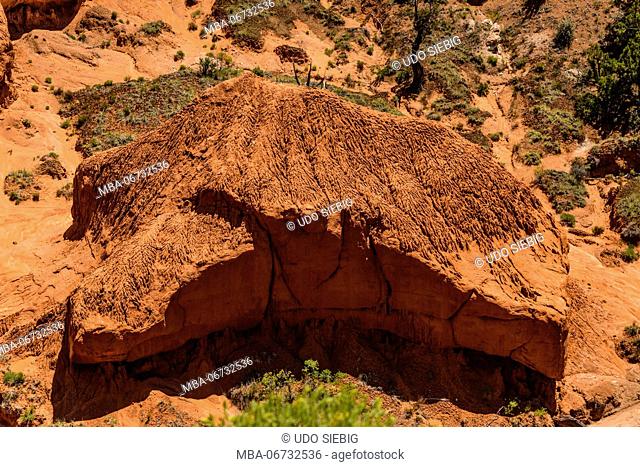 The USA, Utah, Kane County, Kodachrome Basin State Park, view from the Angel's Palace Trail