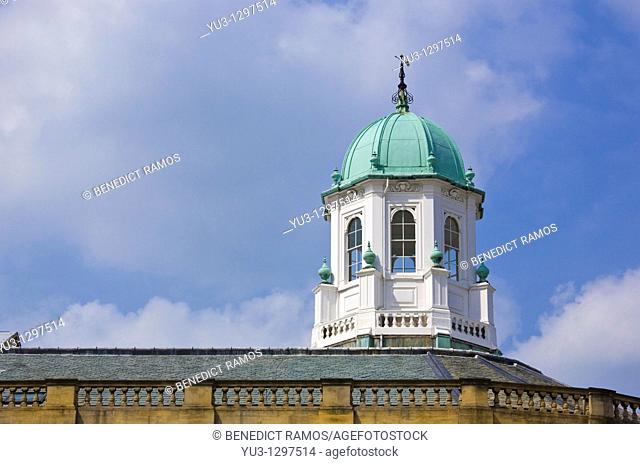 Sheldonian theatre cupola and roof, Oxford University, Oxford, Oxfordshire, England, UK