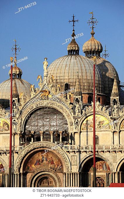 Italy, Venice, St Mark's Basilica di San Marco