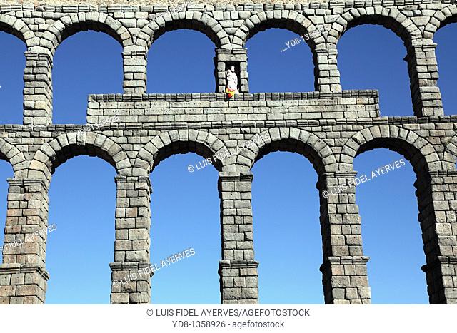 Old Aqueduct of Segovia, Spain
