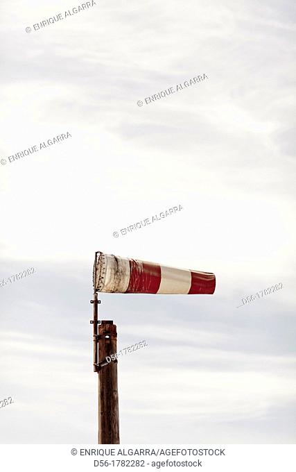windsock in the Beach, IJmuiden, North Holland, The Netherlands