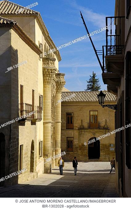 Jabalquinto Palace, 16th century, Baeza, Jaén province, Andalusia, Spain, Europa