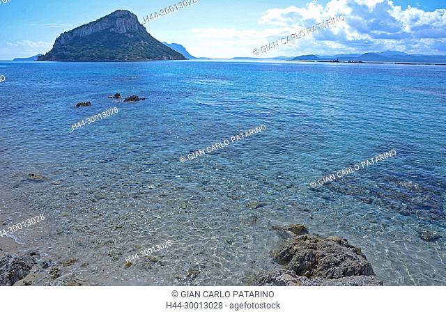 Sardinia, Italy beach in the Golfo di Marinella near Golfo Aranci