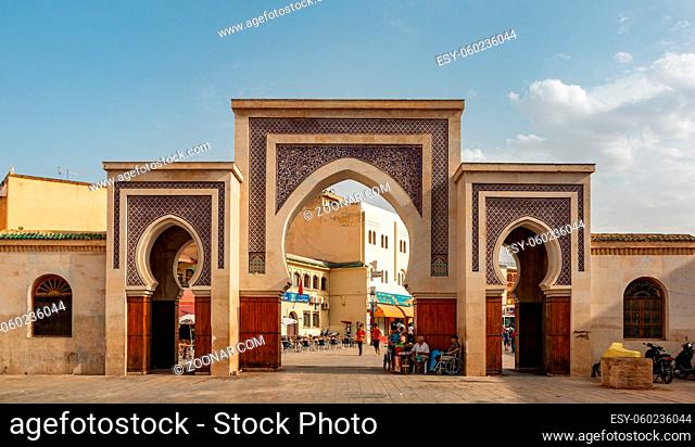 A picture of the Gate Bab Rcif in Fez