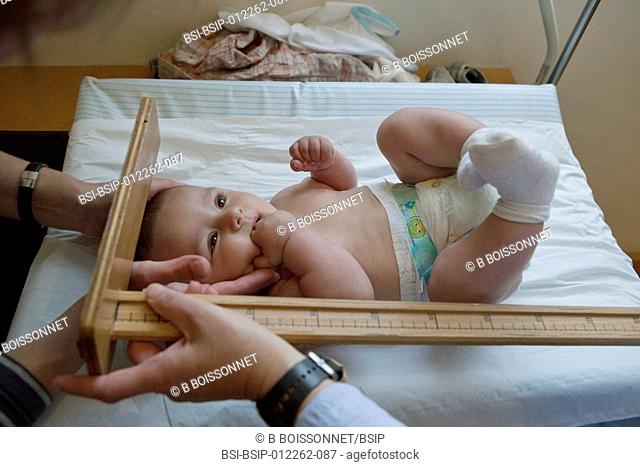 MEASURING HEIGHT, INFANT