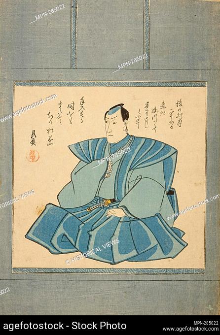 Author: Utagawa Kunisada I (Toyokuni III). Memorial Portrait of the Actor Onoe Kikugoro III - 1849 - Attributed to Utagawa Kunisada I (Toyokuni III) Japanese