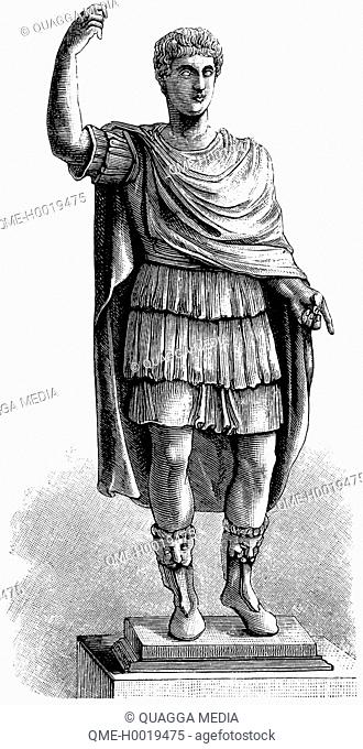 Caligula (31 August AD 12 – 24 January AD 41), Roman Emperor