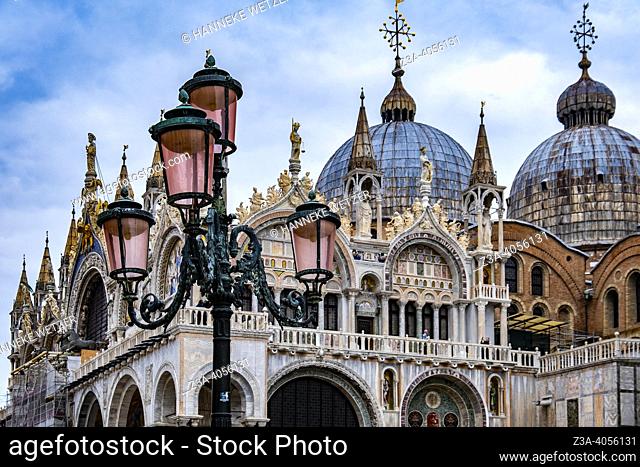 St Mark's Basilica in Venice, Italy, Europe