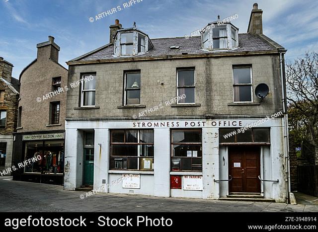 Stromness Post Office. Stromness. Orkney Islands, Scotland, United Kingdom