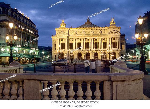 The Opera by Charles Garnier, Paris. France