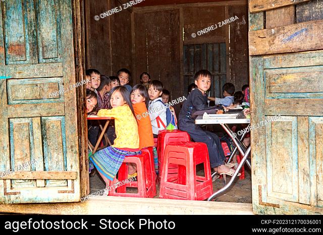 small school in the village for local children (CTK Photo/Ondrej Zaruba)
