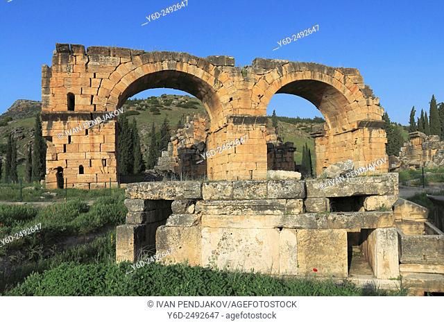 Bath Basilica, Hierapolis, Pamukkale, Turkey