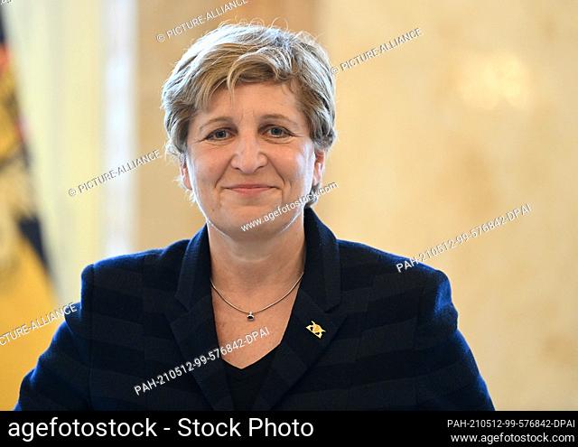 12 May 2021, Baden-Wuerttemberg, Stuttgart: Nicole Razavi (CDU), Baden-Württemberg Minister for Housing and State Development