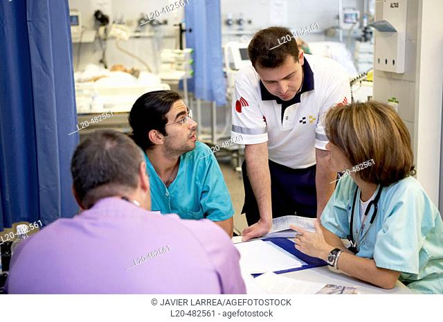 Emergency room. Hospital Universitario Gran Canaria Doctor Negrin, Las Palmas de Gran Canaria. Canary Islands, Spain