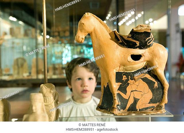 Italy, Sicily, Agrigento, Regional Museum of Archeology