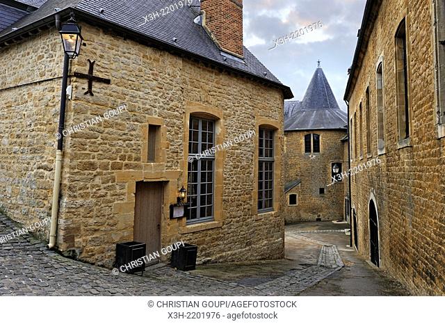 Chateau de Sedan, Ardennes department, Champagne-Ardenne region of northeasthern France, Europe