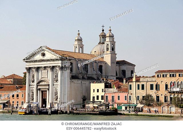 St Mary of the Visitation, Grand Canal, Venice, Italy