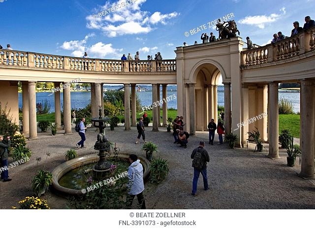Burggarten and orangery, Schwerin Castle, Schwerin, Mecklenburg-Western Pomerania, Germany
