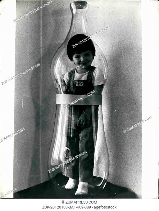 Jan. 03, 1975 - Now It's The Turn Of The Bottle Baby!: When Swiss glass blower Franz Joseph Jurgen heard about the test tube baby