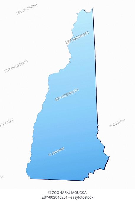 New HampshireUSA map