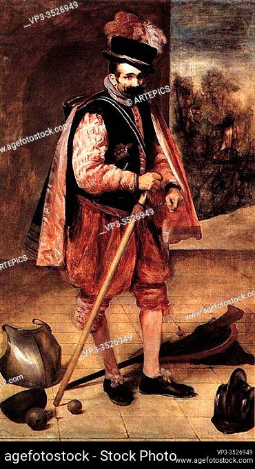 Diego Velázquez - jester don juan austria 1632