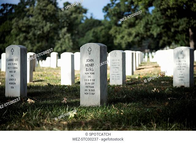 USA, Arlington, military cemetery