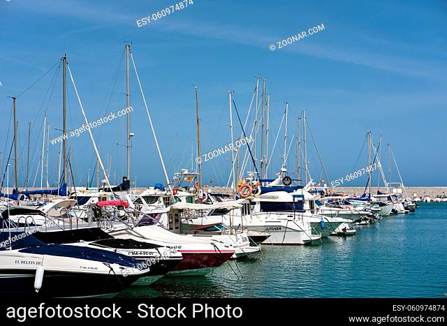Luxury Boats in Fuengirola Harbour