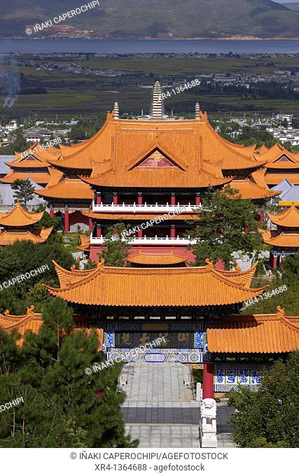 Temple of the Three Pagodas Chonsheng, Dali Bai Autonomous Prefecture of Dali, Yunnan, China