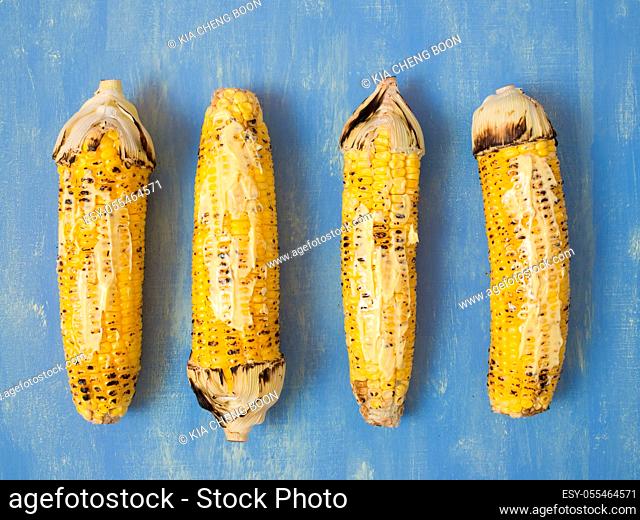 maize cob, maize, vegetarian